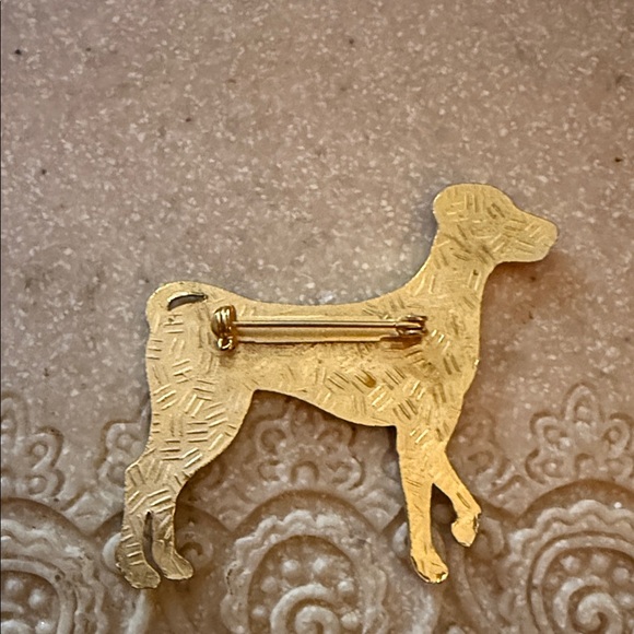 Vintage Dalmatian Dog Enamel Pin 3” Enameled - Picture 2 of 2